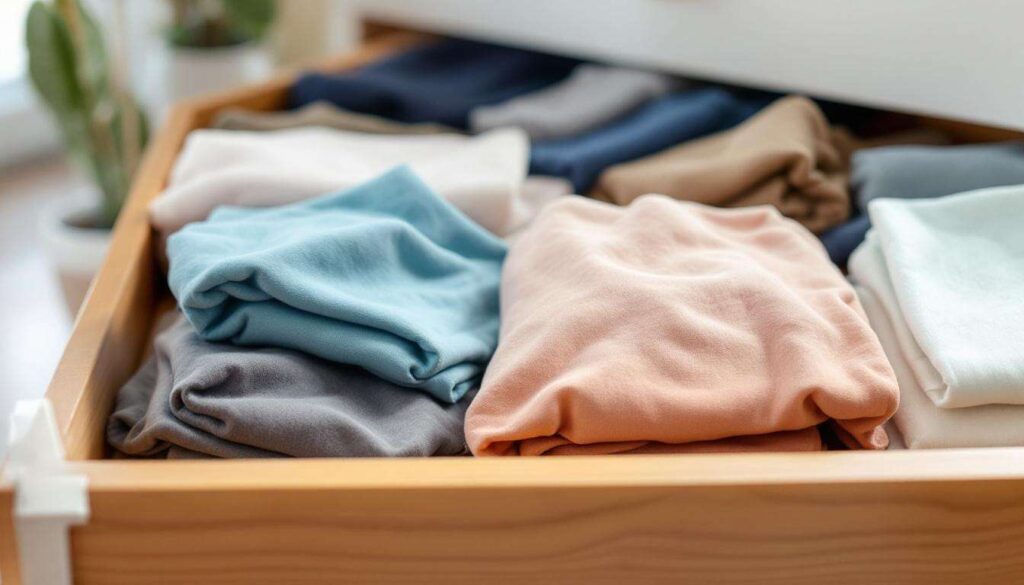 I tried the KonMari folding method to organise my clothes, and my drawers have never looked better