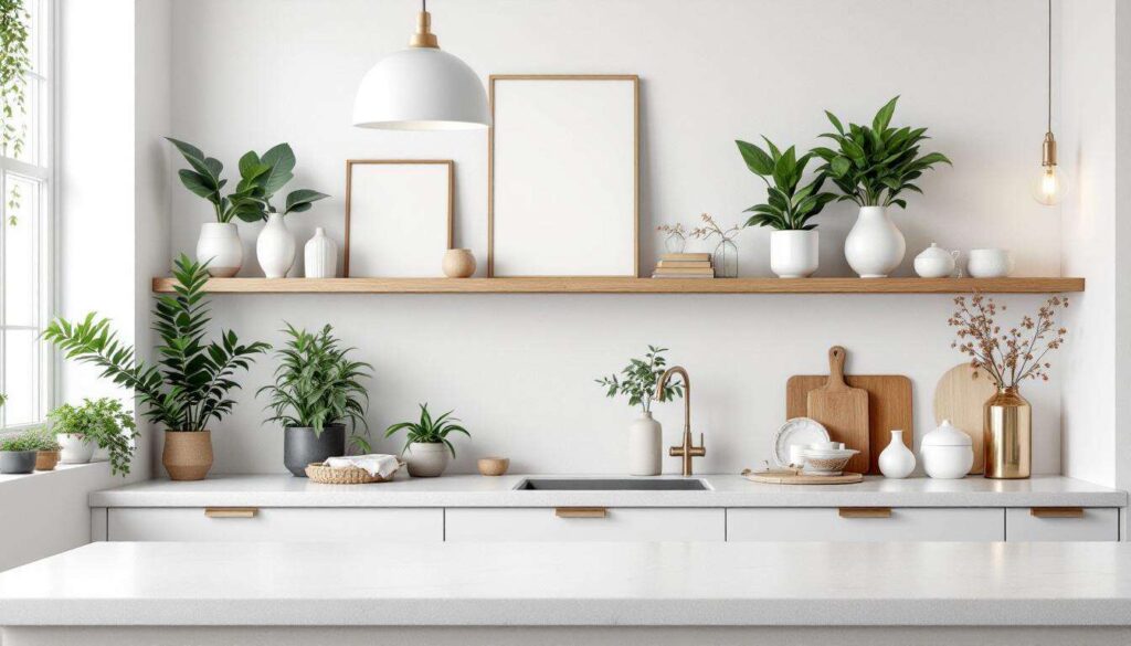 11 creative ways to style the space above your kitchen cabinets