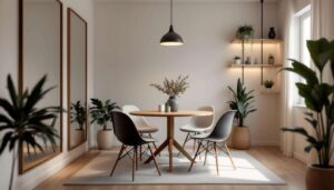 7 Ways To Make A Small Dining Room Feel Bigger, According To Designers