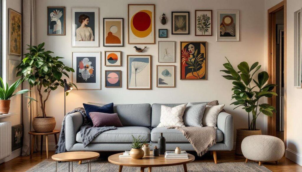 How I source, style and frame art to create a wonderfully eclectic home