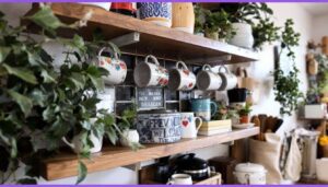 Dollar Tree DIY: coffee Mug Storage that Organises and Decorates